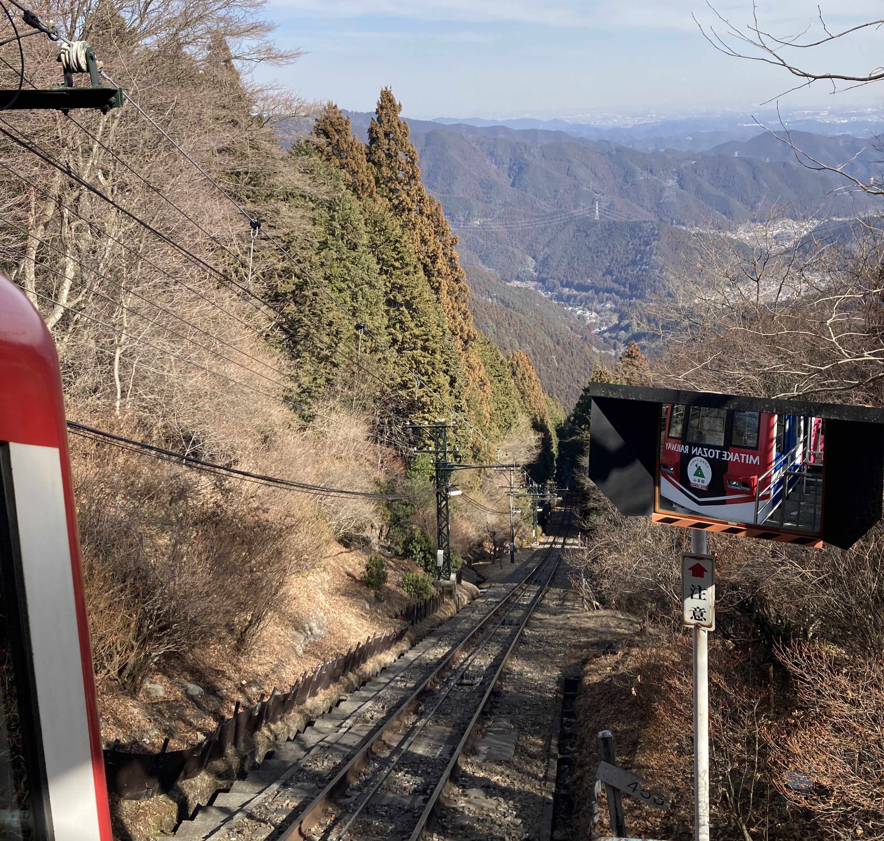 奥多摩観光スポット 御岳登山鉄道 ケーブルカー
